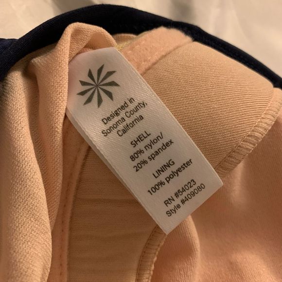 Athleta built in bra padded cup active outdoor dress Sz M - Picture 7 of 11